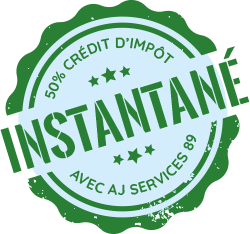 Crédit d'impôt - AJ Services 89